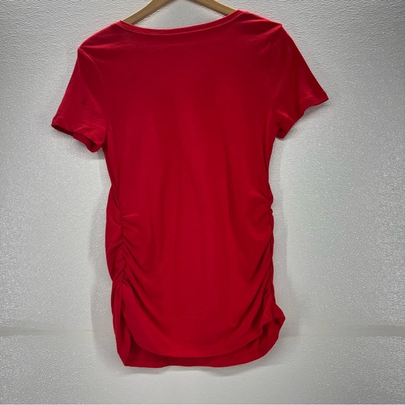 Short Sleeve V-Neck Maternity T-Shirt - Isabel
Maternity by Ingrid & Isabe|Red S - Picture 11 of 17